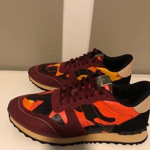 Authentic Valentino Rockrunner Camo Sneakers 43/10